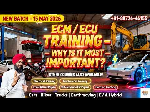 ECM / ECU Training 2026 🔥 | 90% Mechanics Fail ❌ | Learn Advanced Diagnostics & EV Repair
