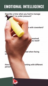 🎯 EMOTIONAL INTELLIGENCE INTERVIEW QUESTIONS: How to Answer Like a Pro! You’ve polished your resume—but are you ready for the real test? In this video, we dive into Emotional Intelligence Job Interview Questions—the ones that reveal how well you handle stress, resolve conflict, and read the room. Learn how to answer questions like “Tell me about a time you showed empathy” or “How do you handle difficult coworkers?” with authenticity, poise, and confidence. These are the soft skills that seal jo