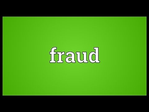 Fraud Meaning