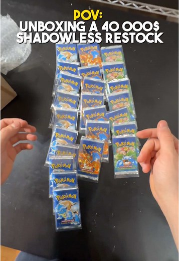 Unboxing a $40,000 Shadowless Pokémon Card