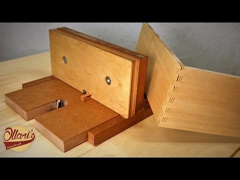 Simple Box Joint Jig for the Router Table