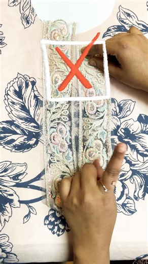 Fast & Easy LACE SEWING TRICK for Beginners! 💡 #shorts #sewingtips