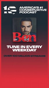 2.5K reactions · 69 shares | Tune in to 'The Ben Shapiro Show'! | Ben Shapiro | Facebook