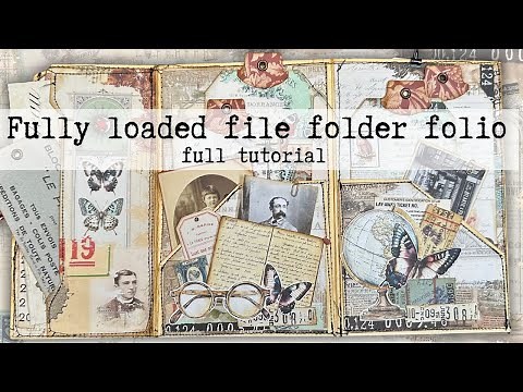 Fully loaded file folder folio tutorial