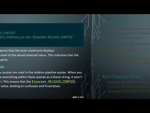 How to Properly Pass a Jenkins Parameter to a Batch Script