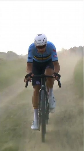 Crushing gravel like Quinten Hermans at #ZuidLimburg2025! 😮‍💨