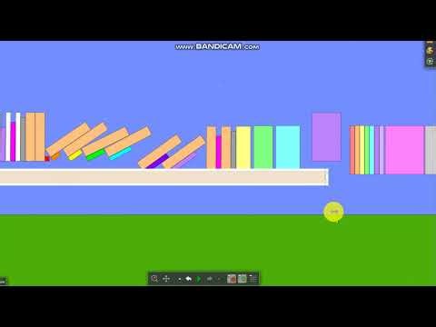 ..Number Blocks Lava! I Algodoo