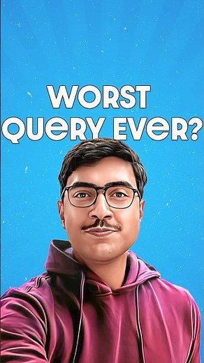 How to Find the Nth Highest Salary Efficiently. WORST SQL Query Ever? #coding #sql