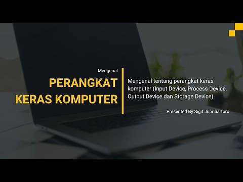 Mengenal Perangkat Keras Komputer