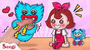 How To Take Care Baby HUGGY WUGGY & SONIC | Stop Motion Paper | Seegi Channel >>> Link Video: https://www.youtube.com/watch?v=vVkAh4L8o7w&t=95s | Stop Motion Paper ASMR