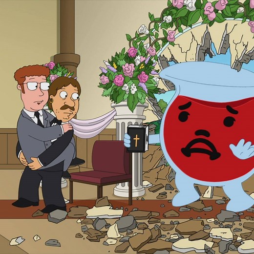 The Kool-Aid Man just lost all cameo privileges. | Family Guy