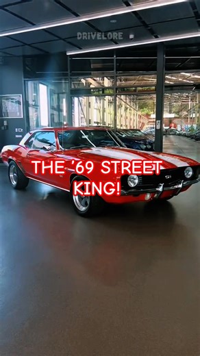 1969 Chevrolet Camaro SS/RS 350 – The Street King of 1969 #shorts #camaro #carhistory