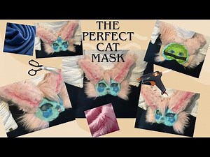 How to Make a Cat Mask for Beginners! (Good tutorial)