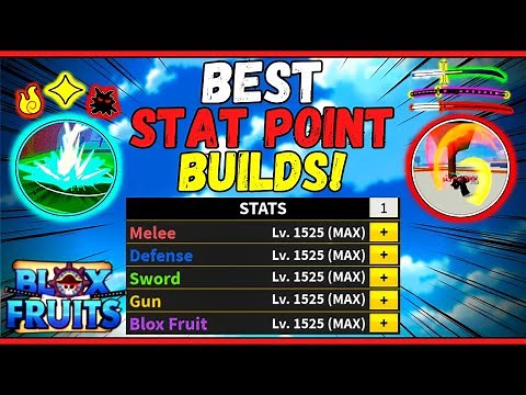 Which Is The Best STAT POINT BUILD In Blox Fruits! | Detailed Guide | Update 14 | Blox Fruits |