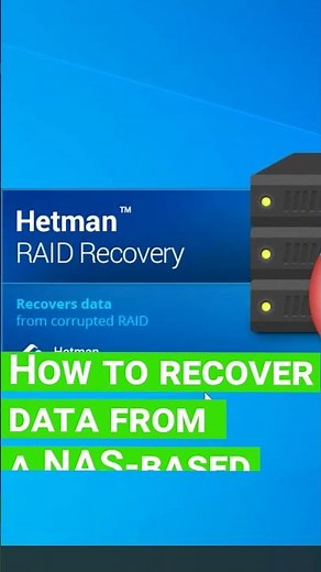 How to recover data from a RAID system built on a Seagate NAS device - the Black Armor model #short