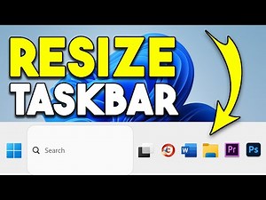 How to Resize Taskbar on Windows 11 - Step by Step