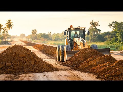 A comprehensive guide to gravel road construction techniques from grading to compaction