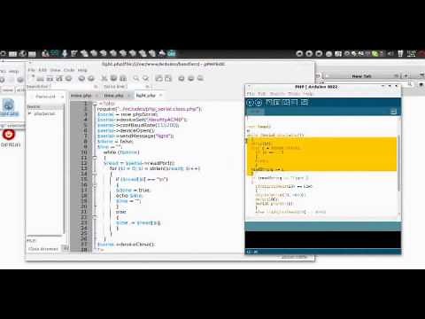 use arduino to get data from MySQL database