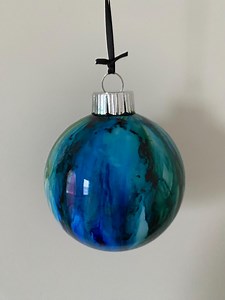 Hand-painted Christmas Ornaments - Etsy