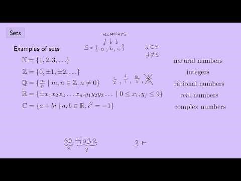 (Abstract Algebra 1) Sets