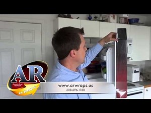 How to install a Refrigerator wrap