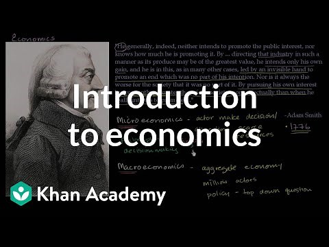 Introduction to economics | Supply, demand, and market equilibrium | Economics | Khan Academy