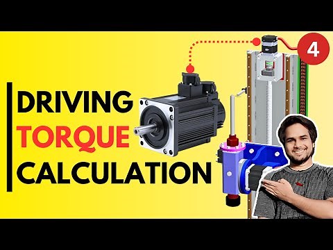 Ball Screw Drive Torque Calculation | Motor Selection Calculation