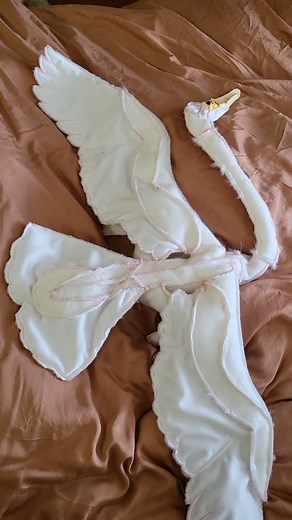 I made a goofy bird plushie from scratch. I used blender and plushify to make the pattern, and then I sewed them all together by hand. I make all my plushies with 3d modeling software first. this is a great egret plushie, and it is super floppy and posable! in this video, I show you how I make bird stuffed animal plushies. #sewing #plushies #stuffedanimals #furry #fursona | Caleb Northway