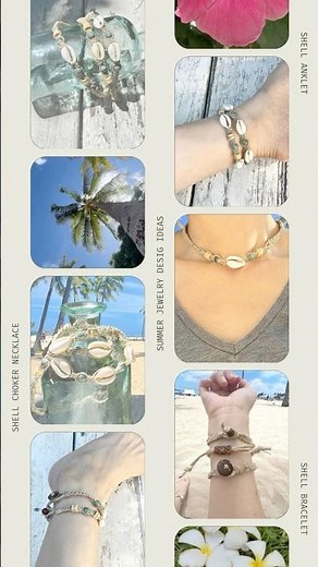 Rustic Cowrie Shell Bracelet – Simple Summer Jewelry Idea