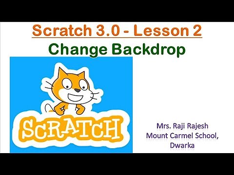How to change backdrop through code | Scratch 3.0 | Tutorial 2