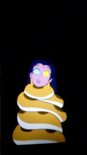 kaa the snake coils Shanti's Mother from The Jungle Book 2 cartoon artwork with Banjo Kazooie Gba