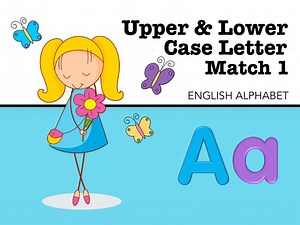 Upper & Lower Case Letter Match 1