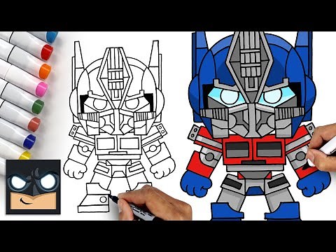 How To Draw OPTIMUS PRIME | TRANSFORMERS