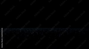 Rain Falls on the Ground, Raindrop Overlay Background Black