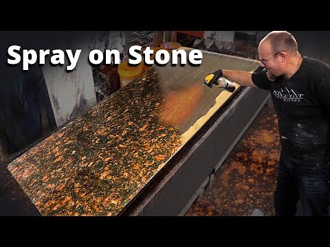 Spray on Granite in 10 minutes | Stone Coat Epoxy