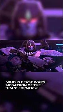 Who Is Beast Wars Megatron of the Transformers? Explained In Under 90 Seconds #transformers