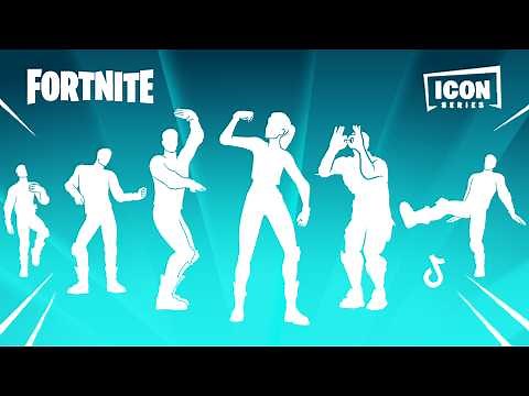 ALL ICON SERIES DANCES & EMOTES IN FORTNITE