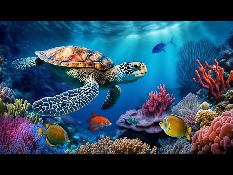 Deep Healing Music, Underwater Relaxation Music, Instant Relief from Stress and Anxiety, Calm Nature