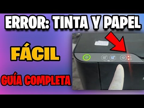 How to fix the Ink and Paper error on an Epson L3210-L3250 printer (2025)