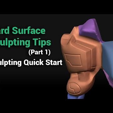 Blender Secrets - Sculpting Quick Start (Scrape, Pinch and Crease)