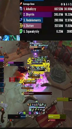 how to play frost dk on first pull floodgate #deathknight #dps #gaming #frost #worldofwarcraft #wow