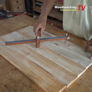 127K views · 743 reactions | Make huge circles with a homemade beam compass Woodworking Jig | Woodworking TV | Facebook