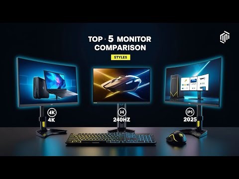 Top 5 Best Computer Monitors 2026 | 4K, Gaming & Portable Monitors Reviewed