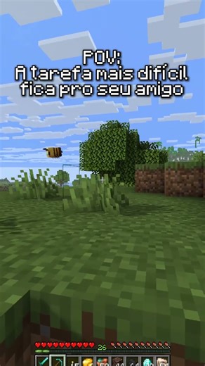 He only had one task... #minecraft #minecraftshorts #memes