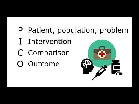 How to use PICO to refine your research question