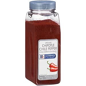 McCormick Culinary Ground Chipotle Chile Pepper, 16 oz - One 16 Ounce Chipotle Chili Powder with a Smoky Sweet Flavor, Ideal for Soups, Sauces, Marinades, Meats and More