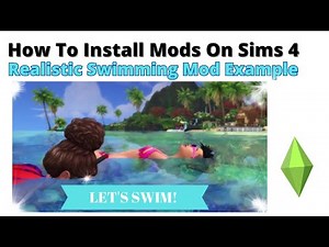 How To Install Realistic Swimming Mod For Sims 4 | 2023