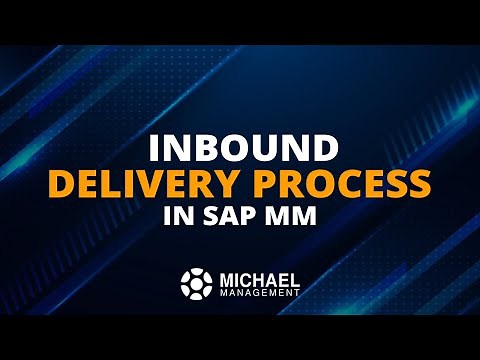 Inbound Delivery Process in SAP MM