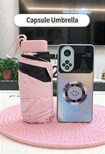 Portable Pocket Umbrella#homeroutine #goodthing #houseware