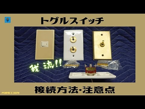 My own style!! Toggle switch, connection method, and precautions